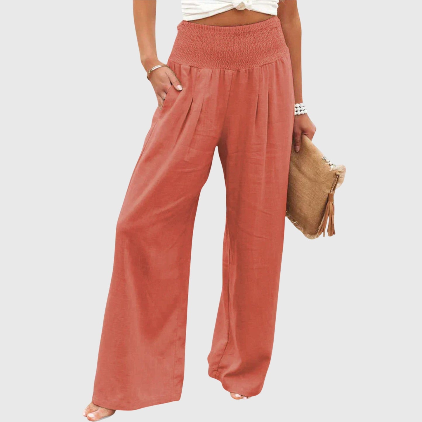 Julie - Chic Flowing Trousers for Any Occasion