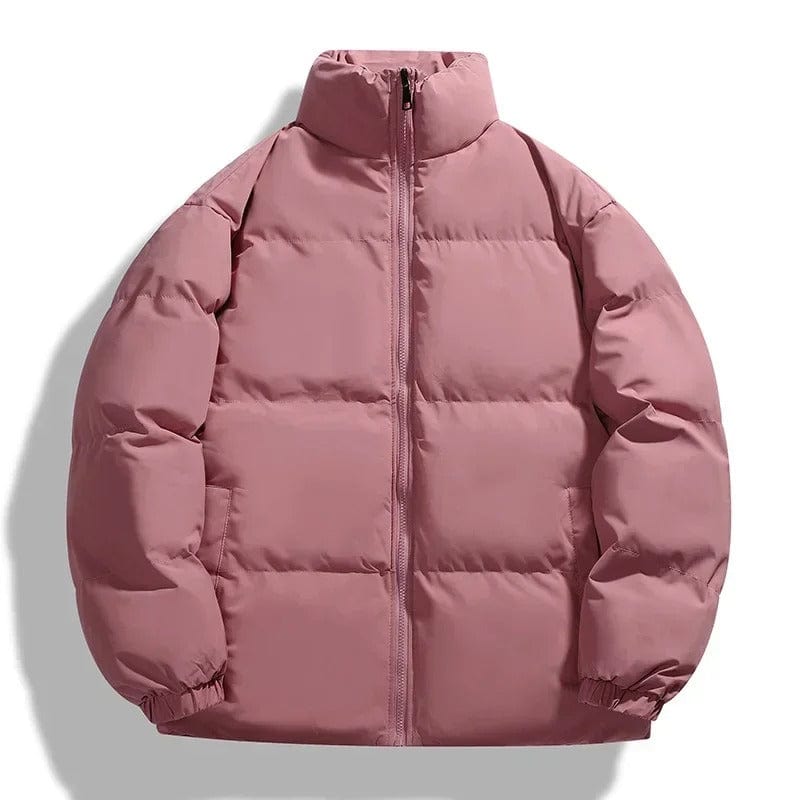 Men's Lightweight Puffer Jacket | High Collar & Warm 6