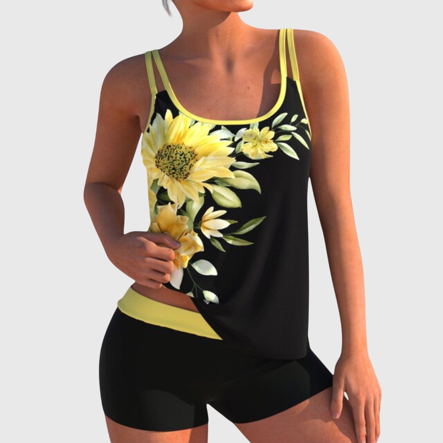 Alice - Chic Two-Piece Swimwear for Beach Days