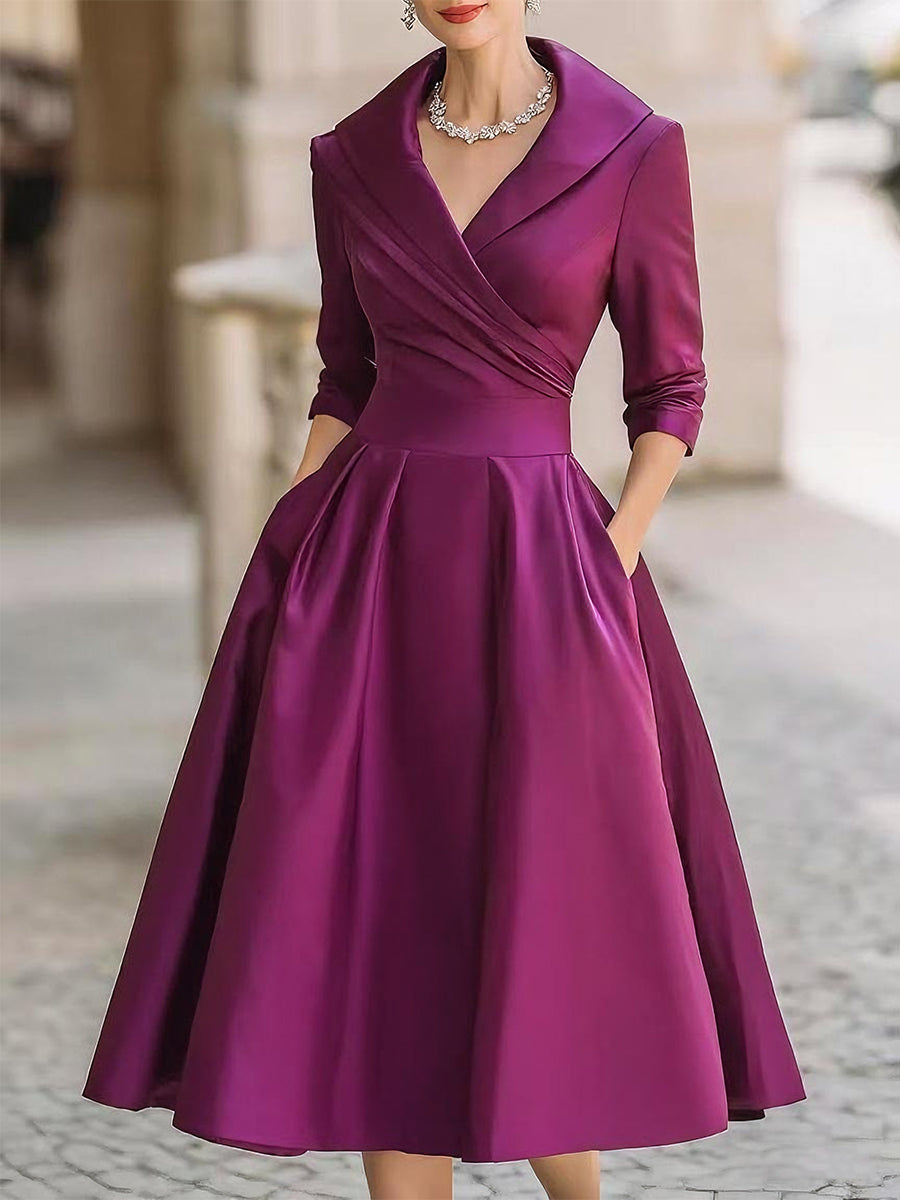 Aurora | Vintage Midi Dress - Lumina 7