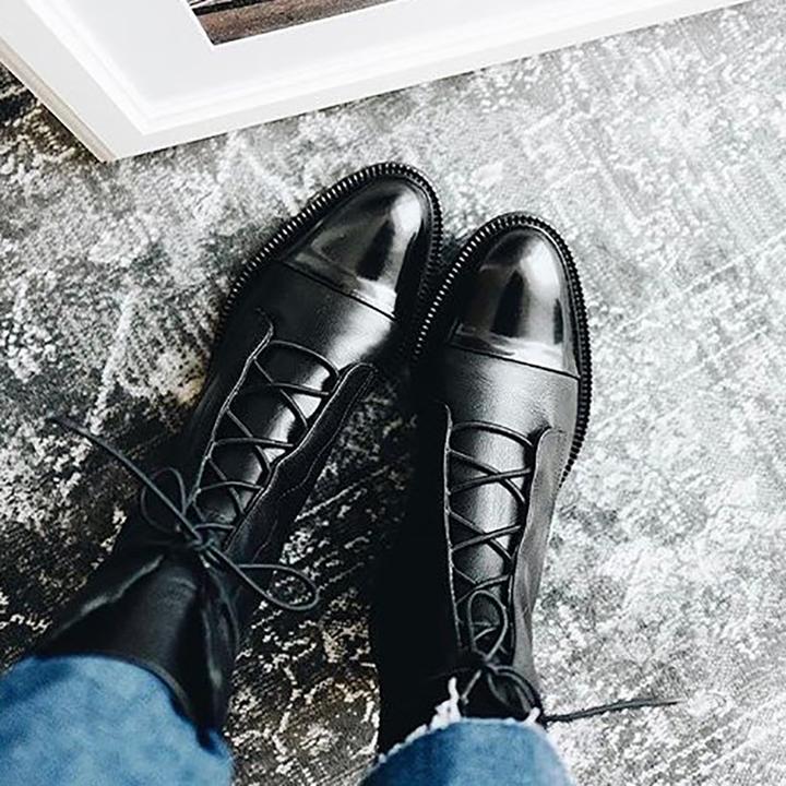 Colette | Women's Premium Leather Ankle Boots 8