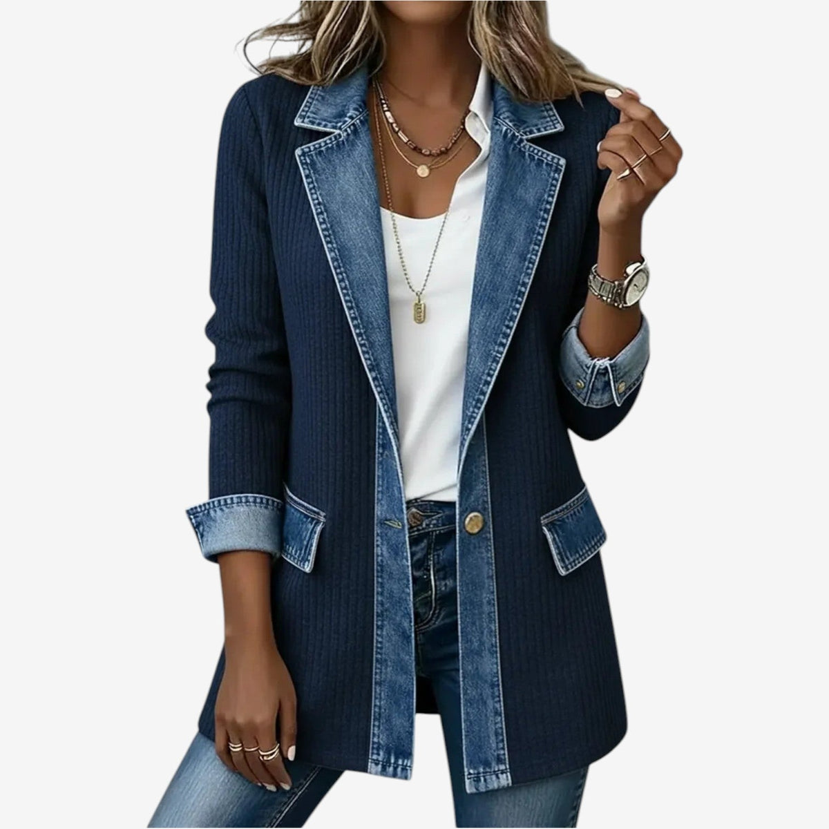 Women's Jacket | Hybrid Knit Design