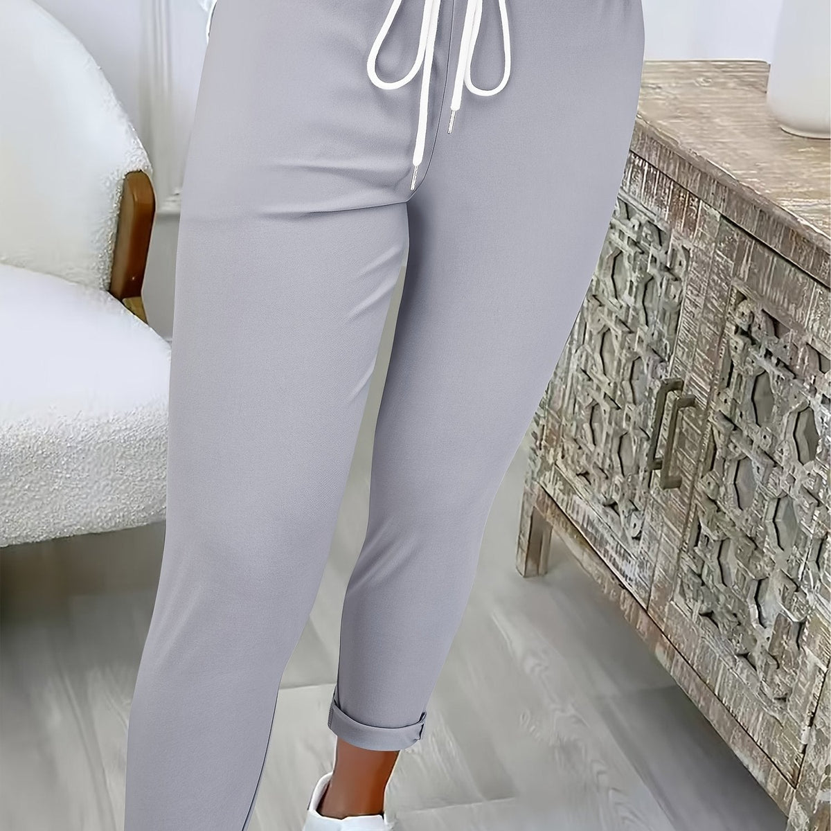 Women's Joggers | Adjustable Drawstring Waist 16