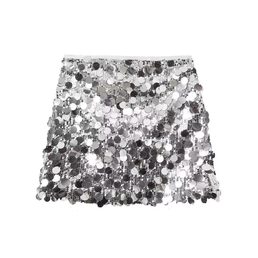 Women's Sequin Mini Skirt | Fitted & Eye-Catching