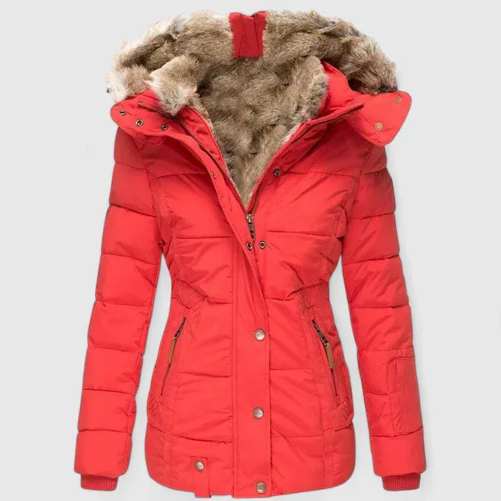 Women's Winter Coat | Adjustable Hood & Warm 5
