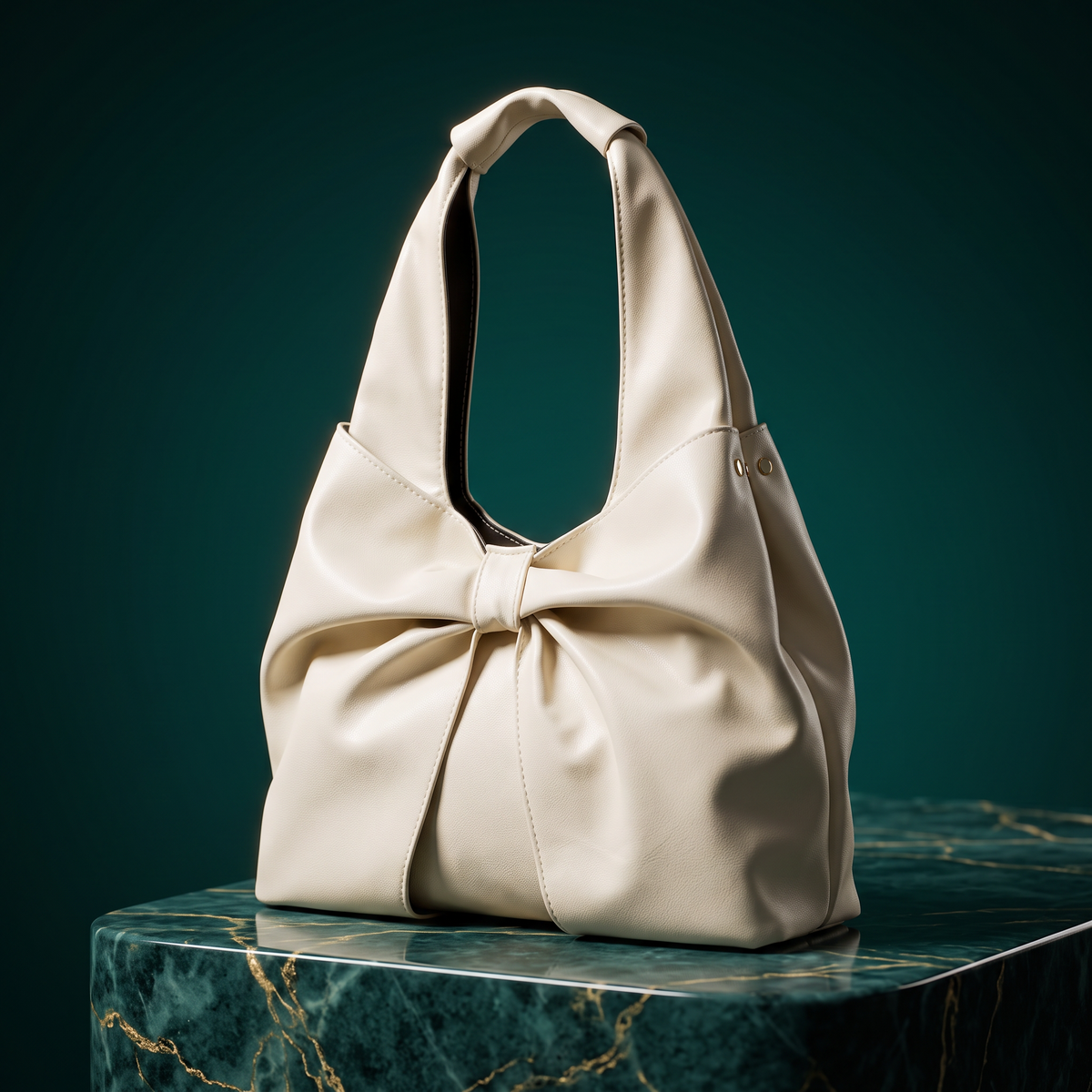 Women's Bow Bag | Sculptural Hobo Design 9
