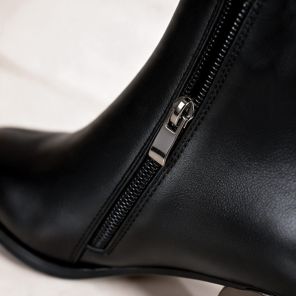 Women's Ankle Boots | Pointed Toe & Metallic Heel 6
