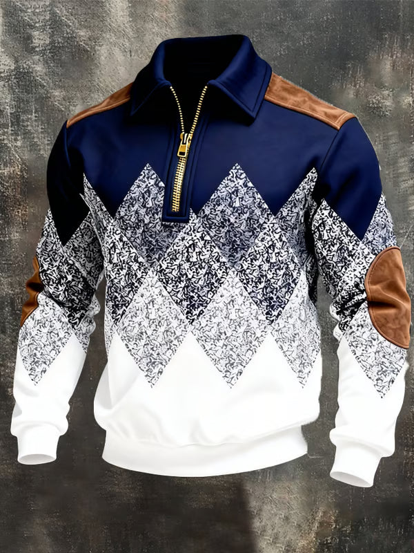 Women's Half-Zip Sweater | Structured Casual Fit