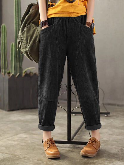 Women's Pants | Elastic Waist & Full Length 2