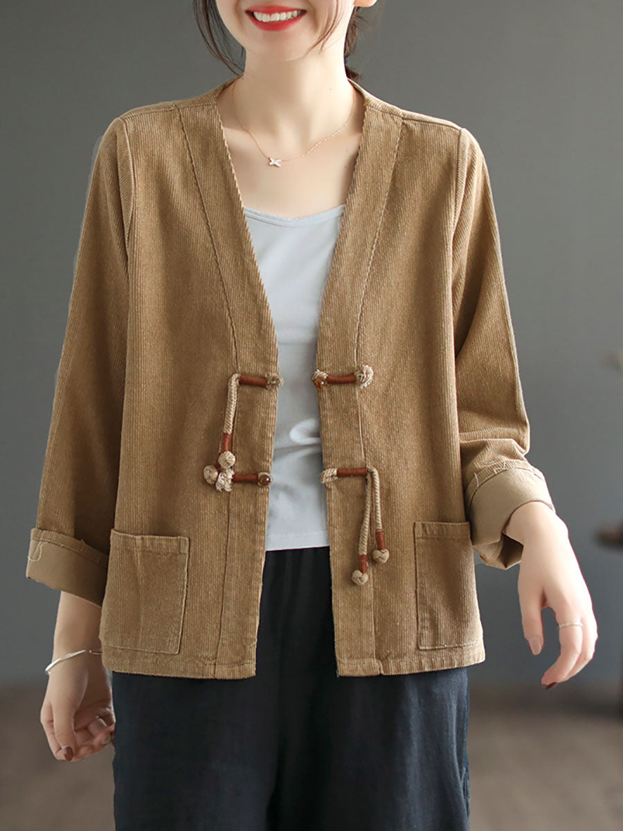 Women's Button Coat | Comfortable & Versatile 1