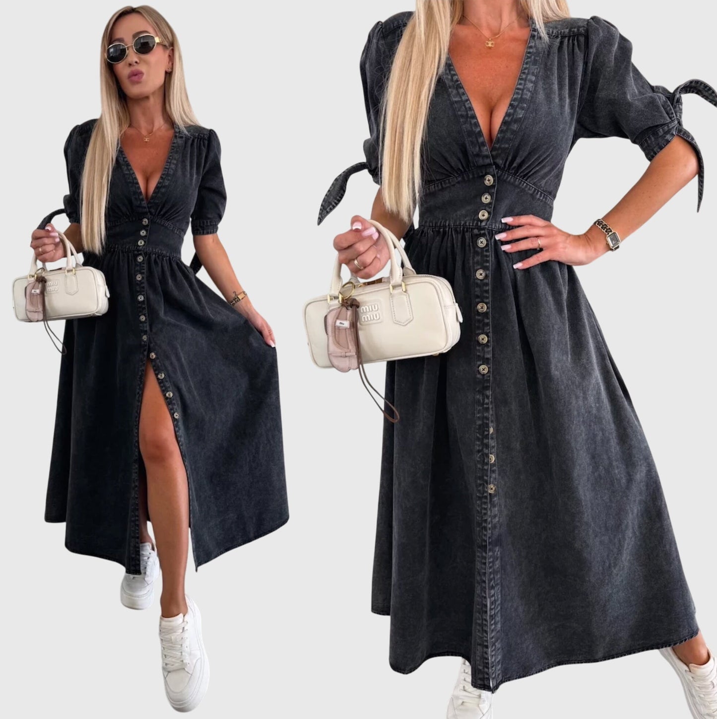 Sophia™ | Chic Denim Dress for Every Occasion