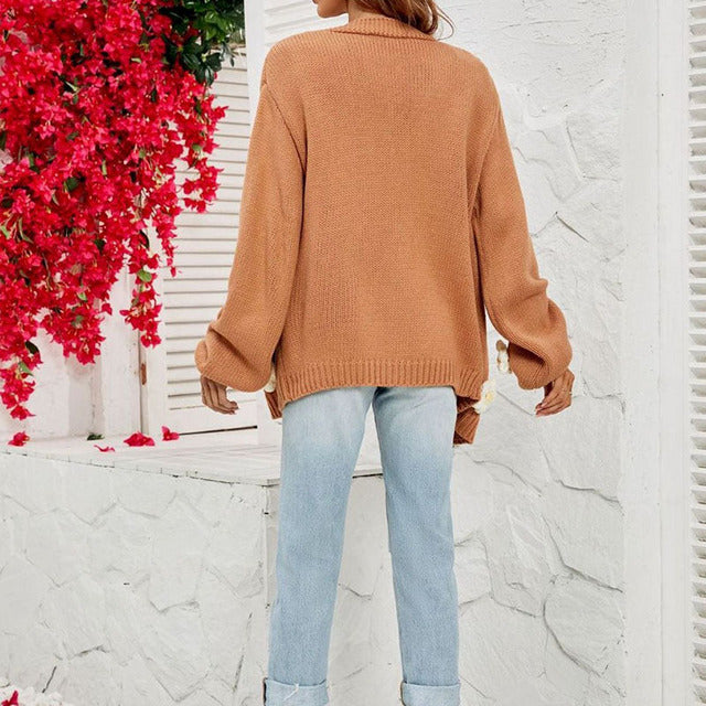 Women's Casual Cardigan | 3D Floral Design 6
