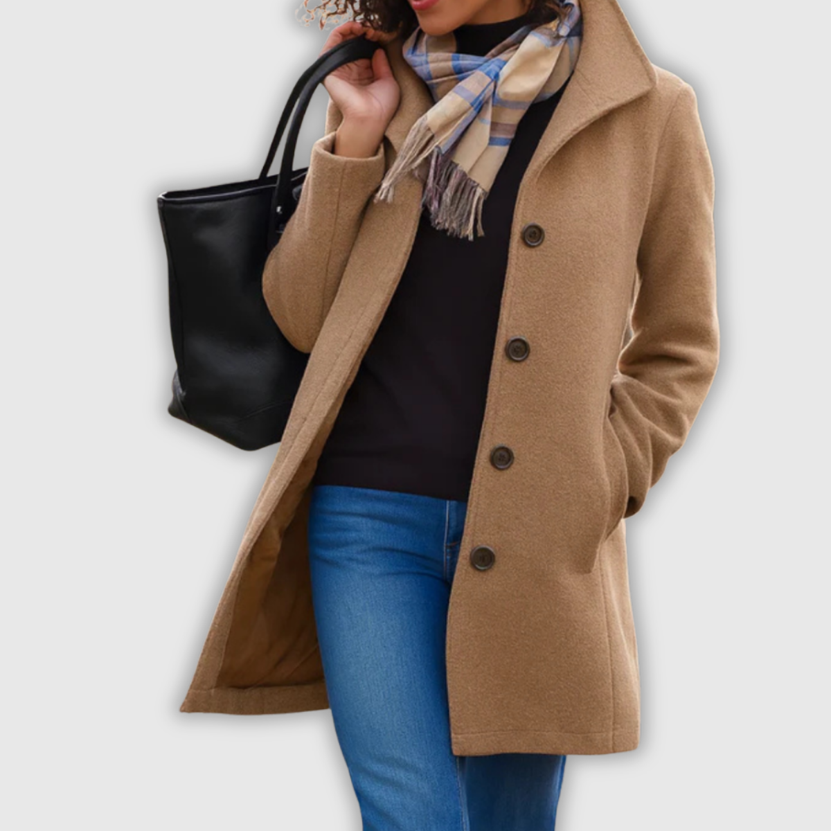 Women's Longline Coat | Warm & Smart Winter Style 1