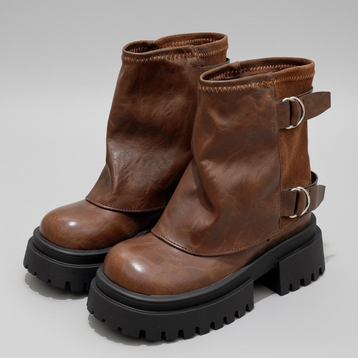 Women's Boots | Adjustable Buckle Straps 2