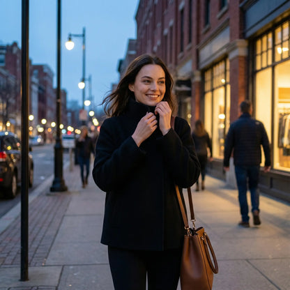 Women's Winter Coat | High Collar & Relaxed Fit 1