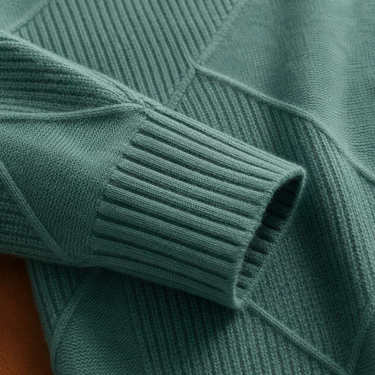 Women's Turtleneck Jumper | Textured Knit & Relaxed Fit 15