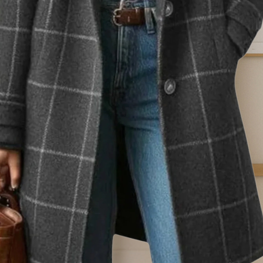 Women's Long Coat | Warm & Tailored Fit 8
