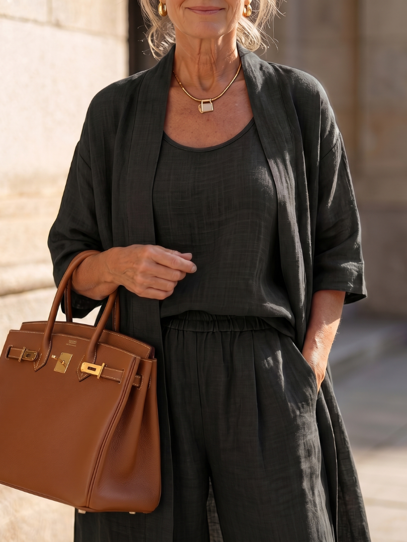 Women's Three Piece Trouser Set | Relaxed Fit & Lightweight 16