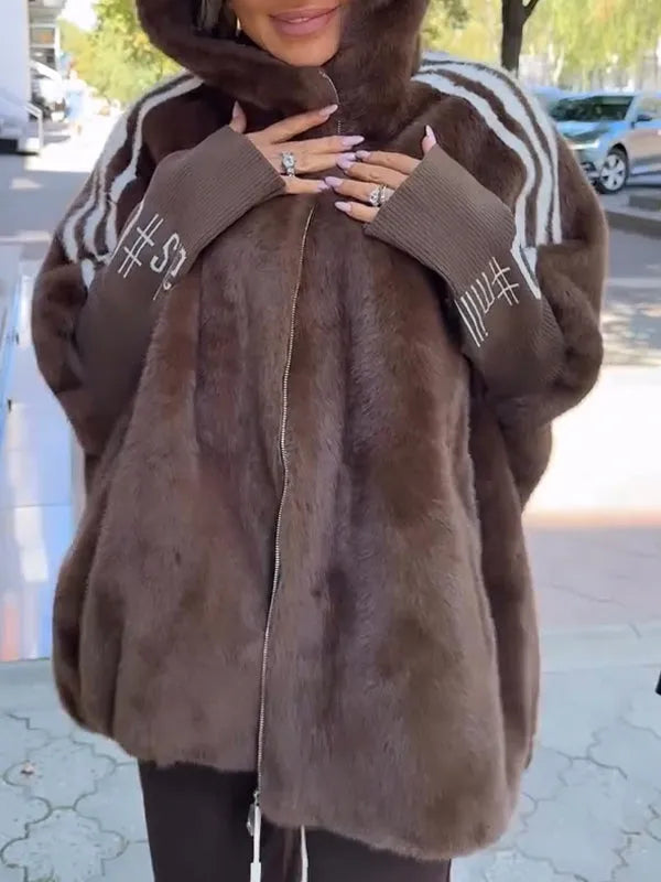 Women's Oversized Coat | Hooded & Warm 8