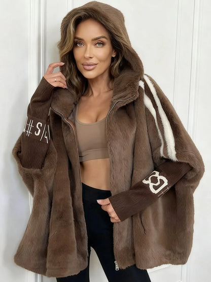 Women's Oversized Coat | Hooded & Warm 1