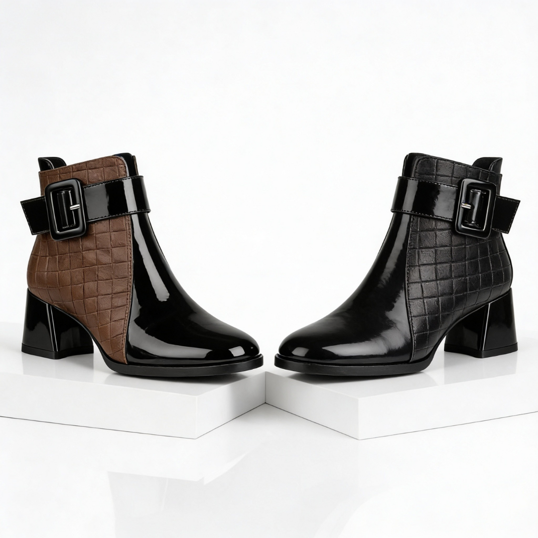 Women's Ankle Boots | Block Heel & Cushioned Comfort
