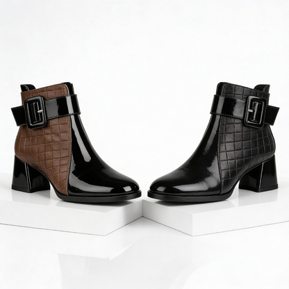 Women's Ankle Boots | Block Heel & Cushioned Comfort