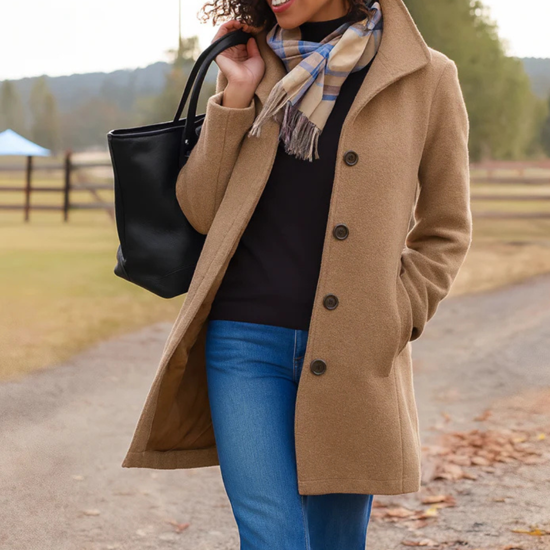 Women's Longline Coat | Warm & Smart Winter Style 2