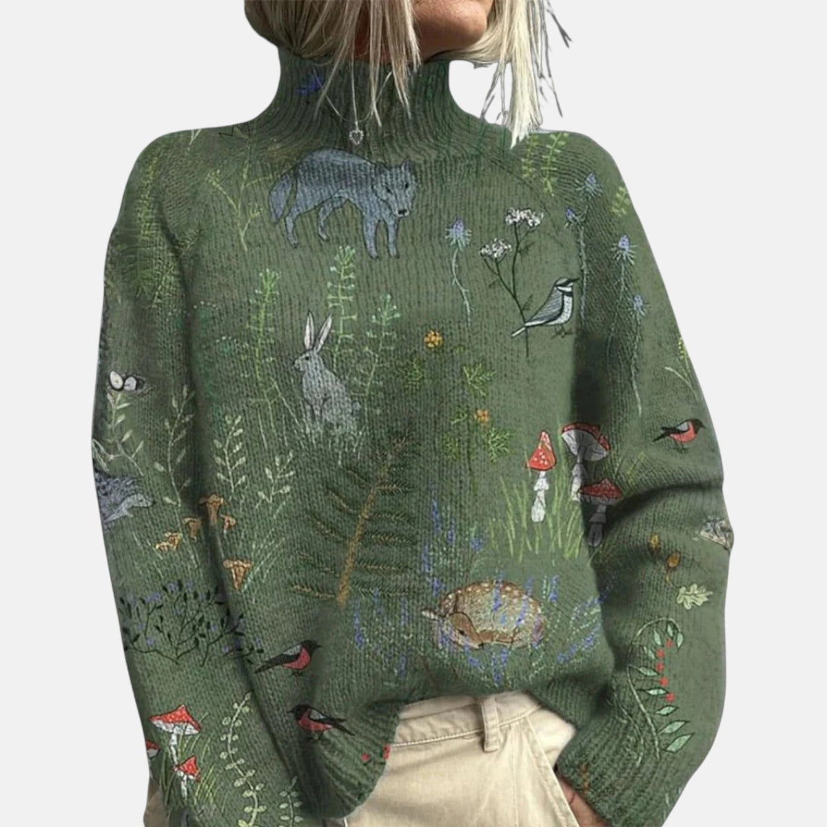 Women's Turtleneck Jumper | Soft & Relaxed Fit 1