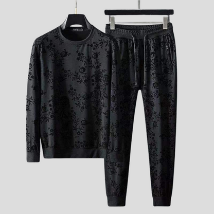 Women's Jacquard Set | Elegant Two-Piece Style 1