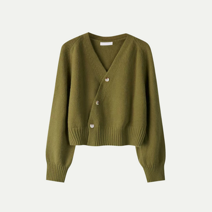 Women's Cardigan | V-Neck & Button Fastening 3
