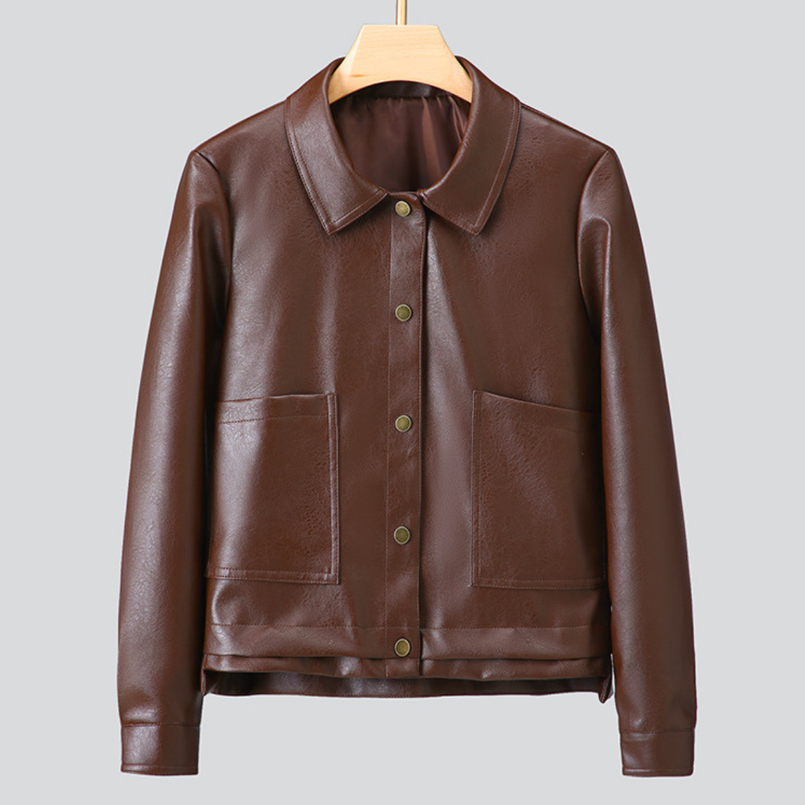 Women's Jacket | Collared Button-Up Design 1