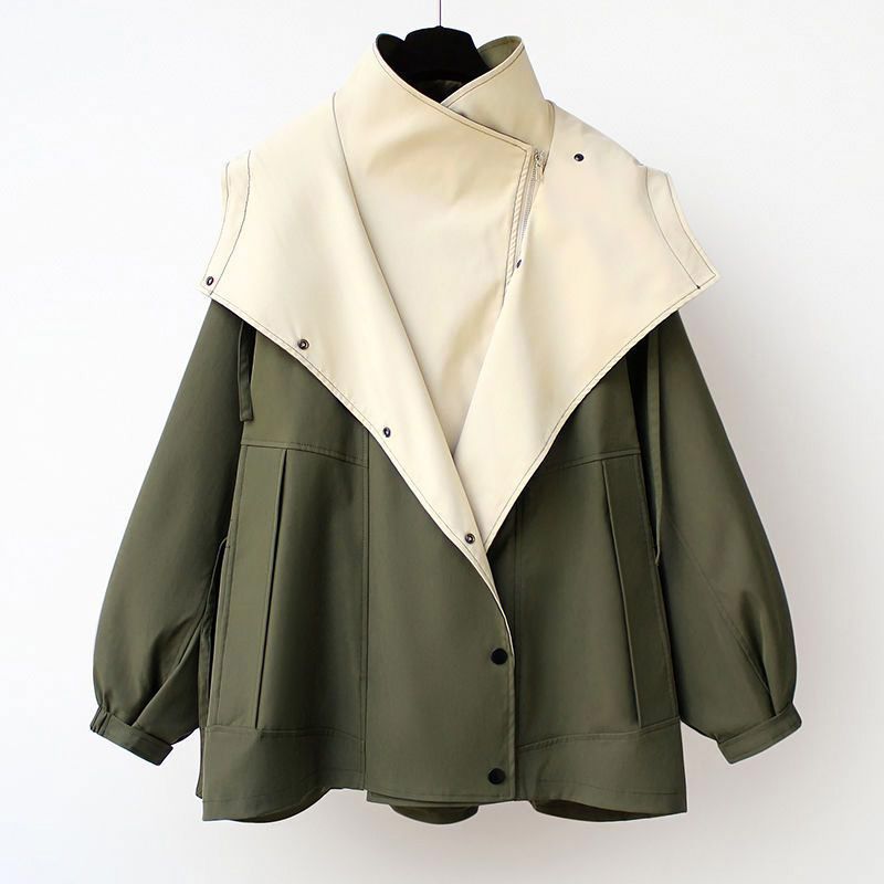 Amelia Asymmetrical Two-Tone Jacket - York Miller