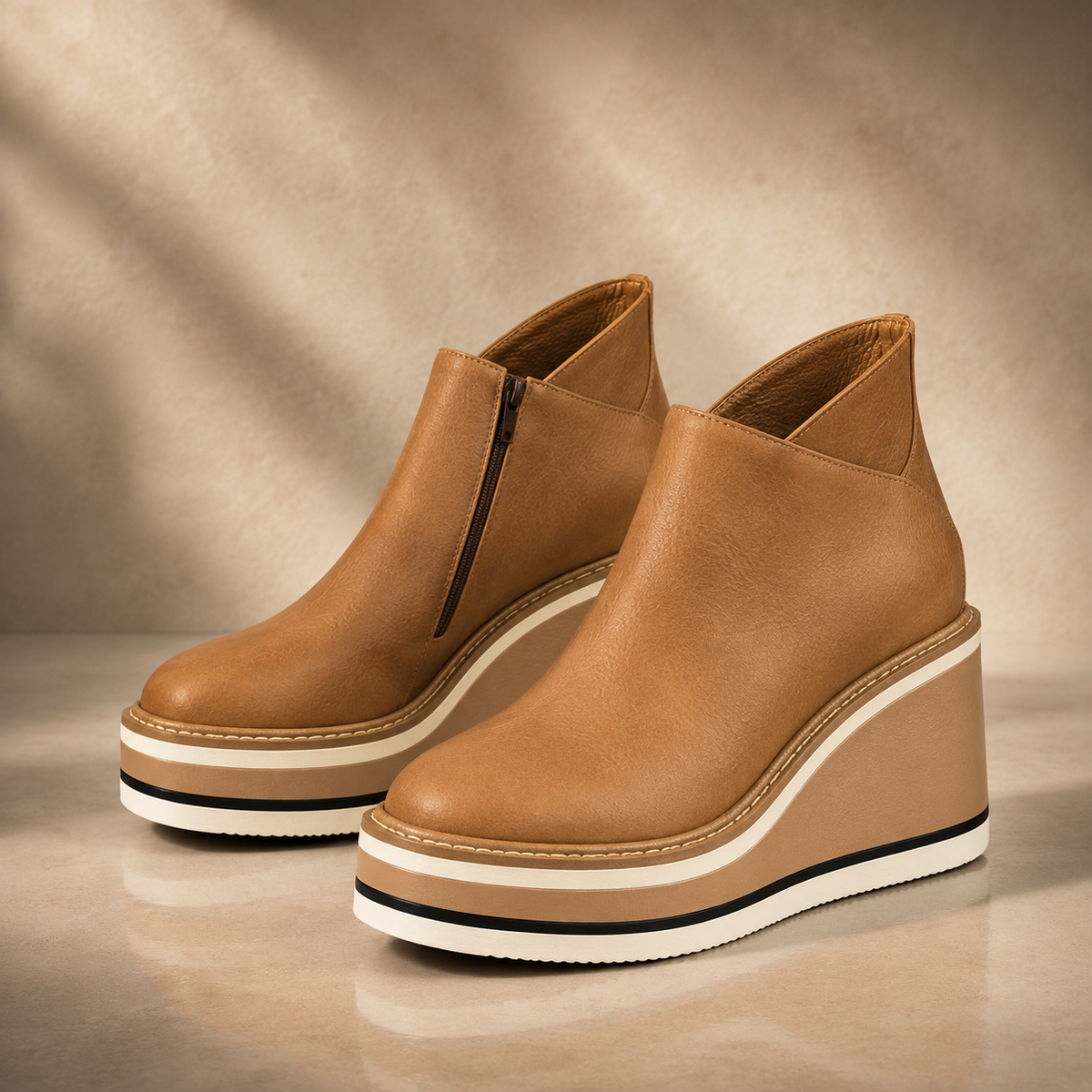 Women's Wedge Bootie | Hidden Lift & All-Day Comfort 12