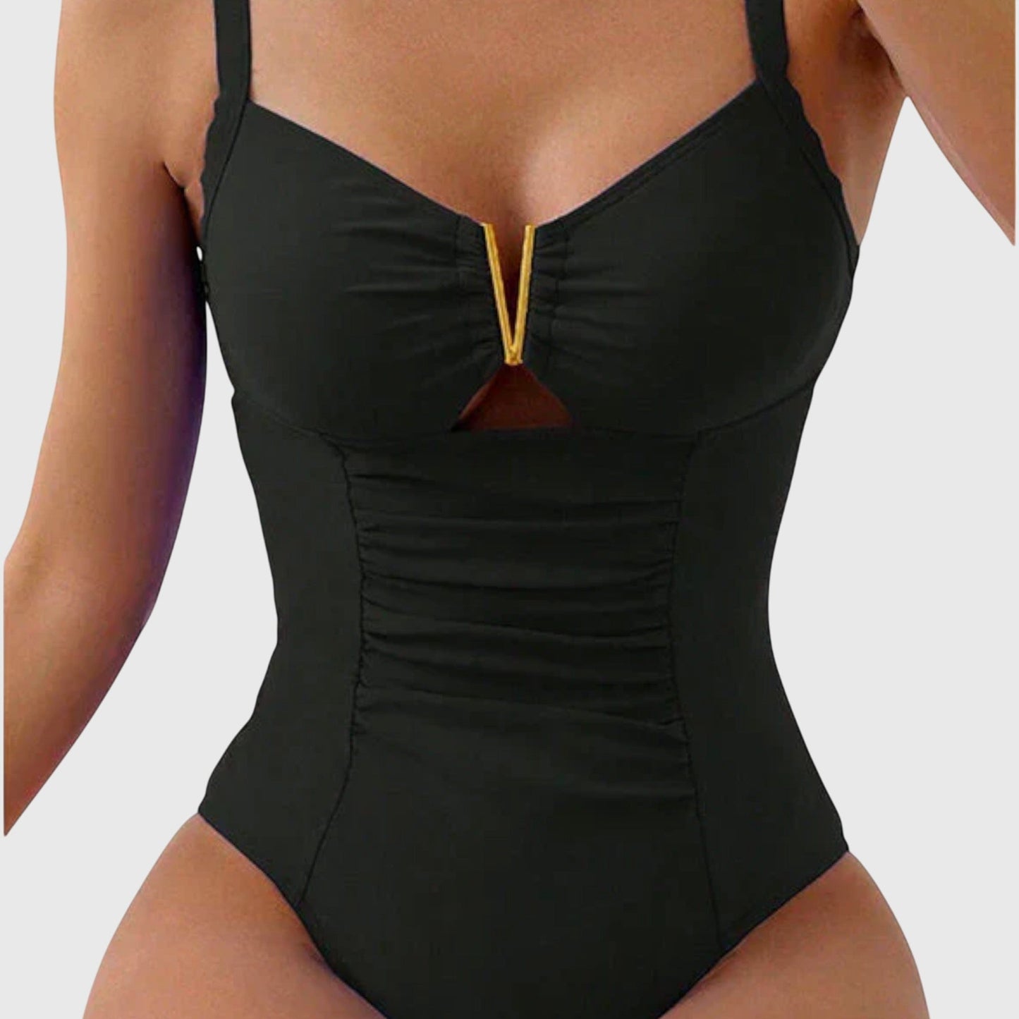 V-Neck Swimwear for Beach and Pool Days