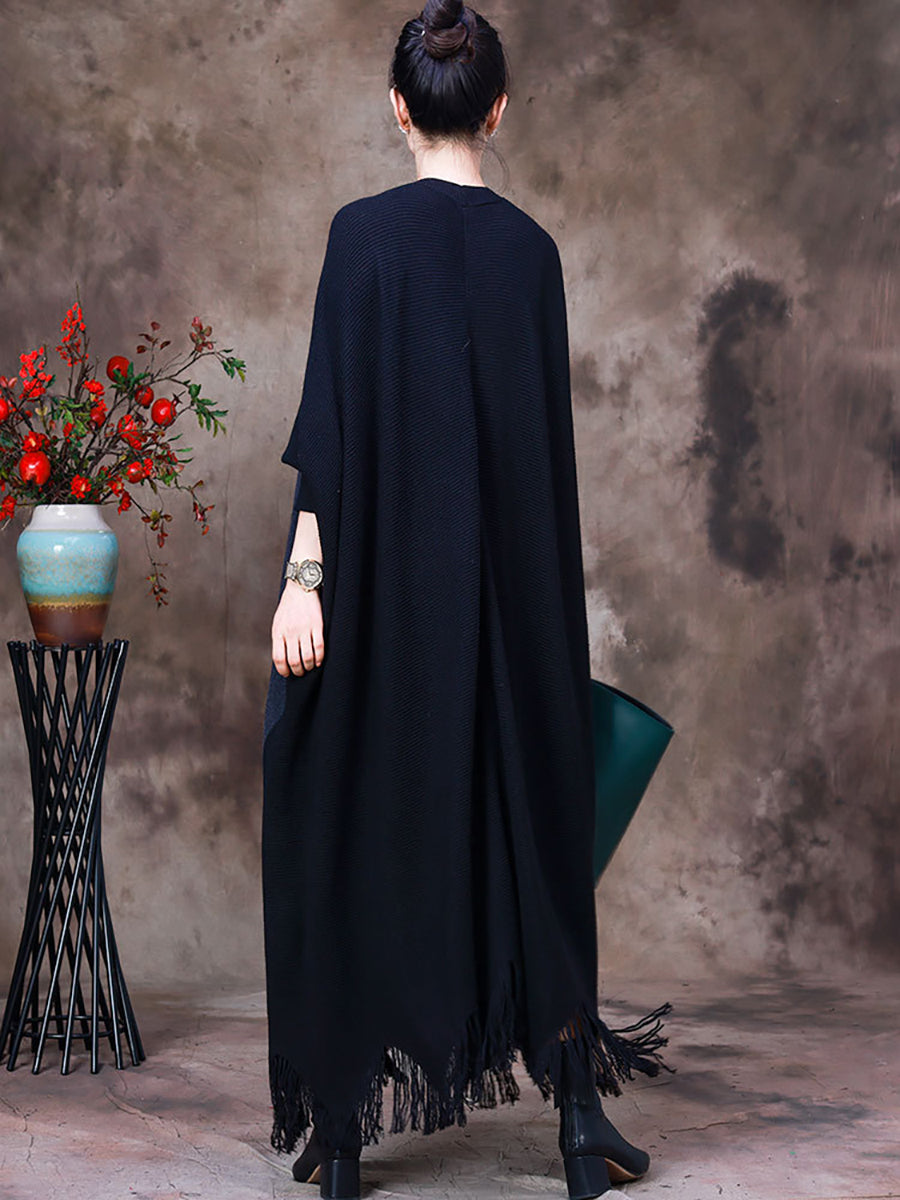 Women's Patchwork Coat | Irregular Cut & V-Neck Style 2
