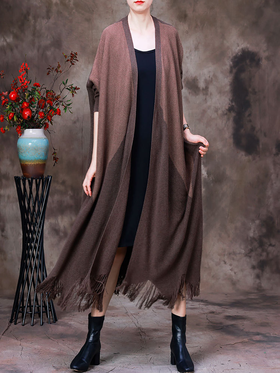 Women's Patchwork Coat | Irregular Cut & V-Neck Style 1