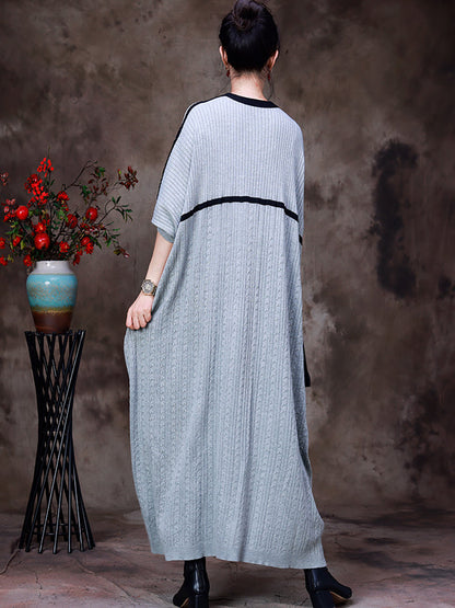 Women's Long Coat | V-Neck & Loose Fit 2