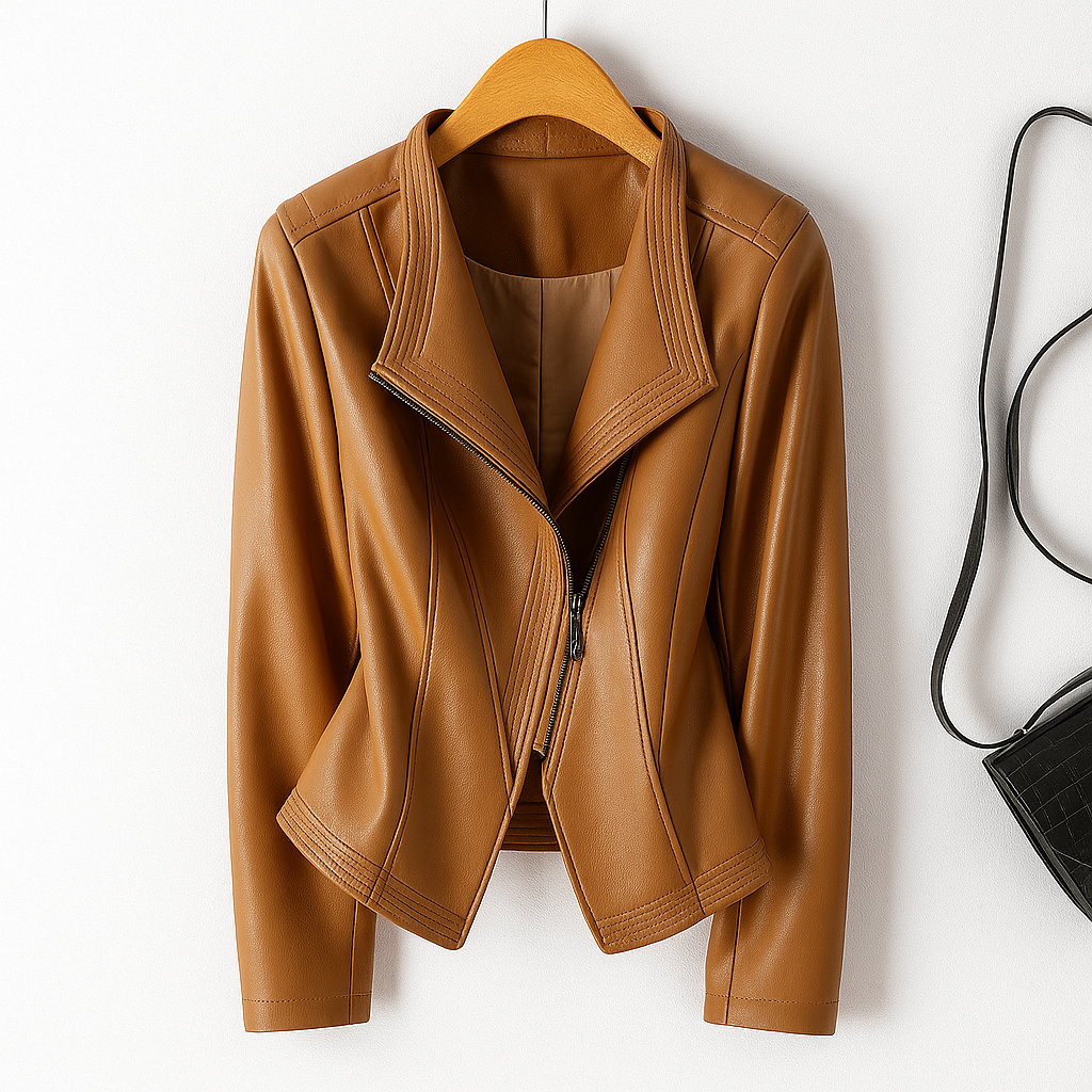 Women's Asymmetric Jacket | Sculpted Fit & Modern Edge 1