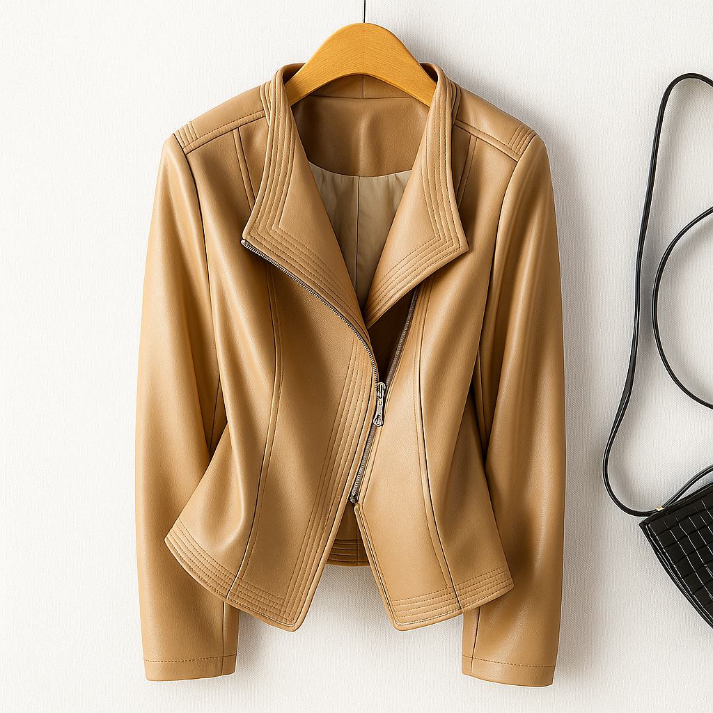 Women's Asymmetric Jacket | Sculpted Fit & Modern Edge 2