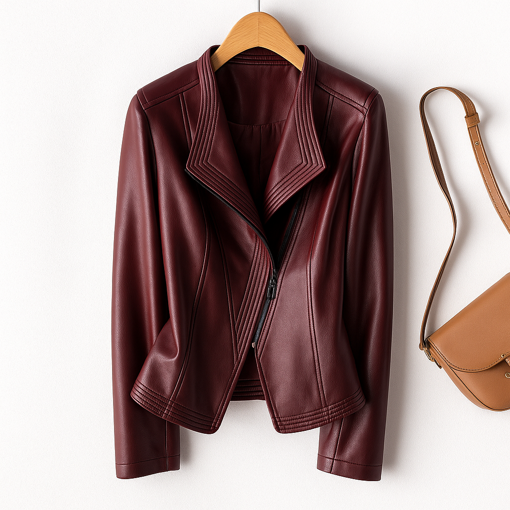 Women's Asymmetric Jacket | Sculpted Fit & Modern Edge 5