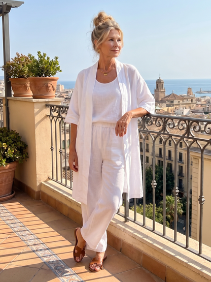 Women's Three Piece Trouser Set | Relaxed Fit & Lightweight 21