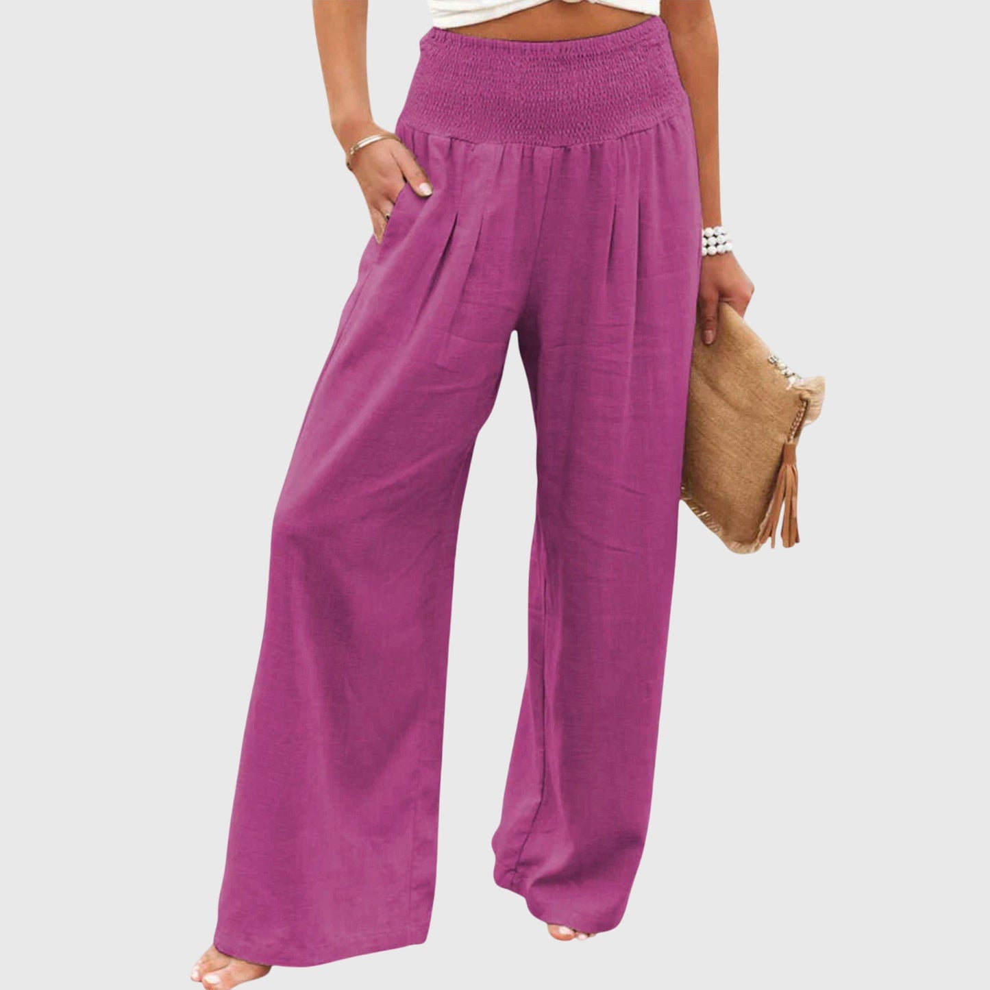 Julie - Chic Flowing Trousers for Any Occasion