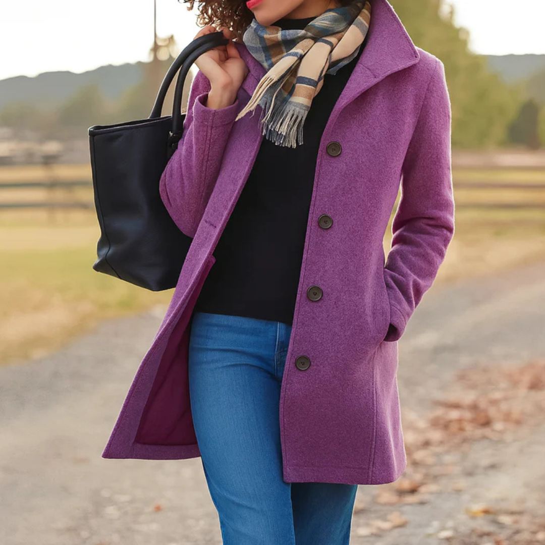 Women's Longline Coat | Warm & Smart Winter Style 3
