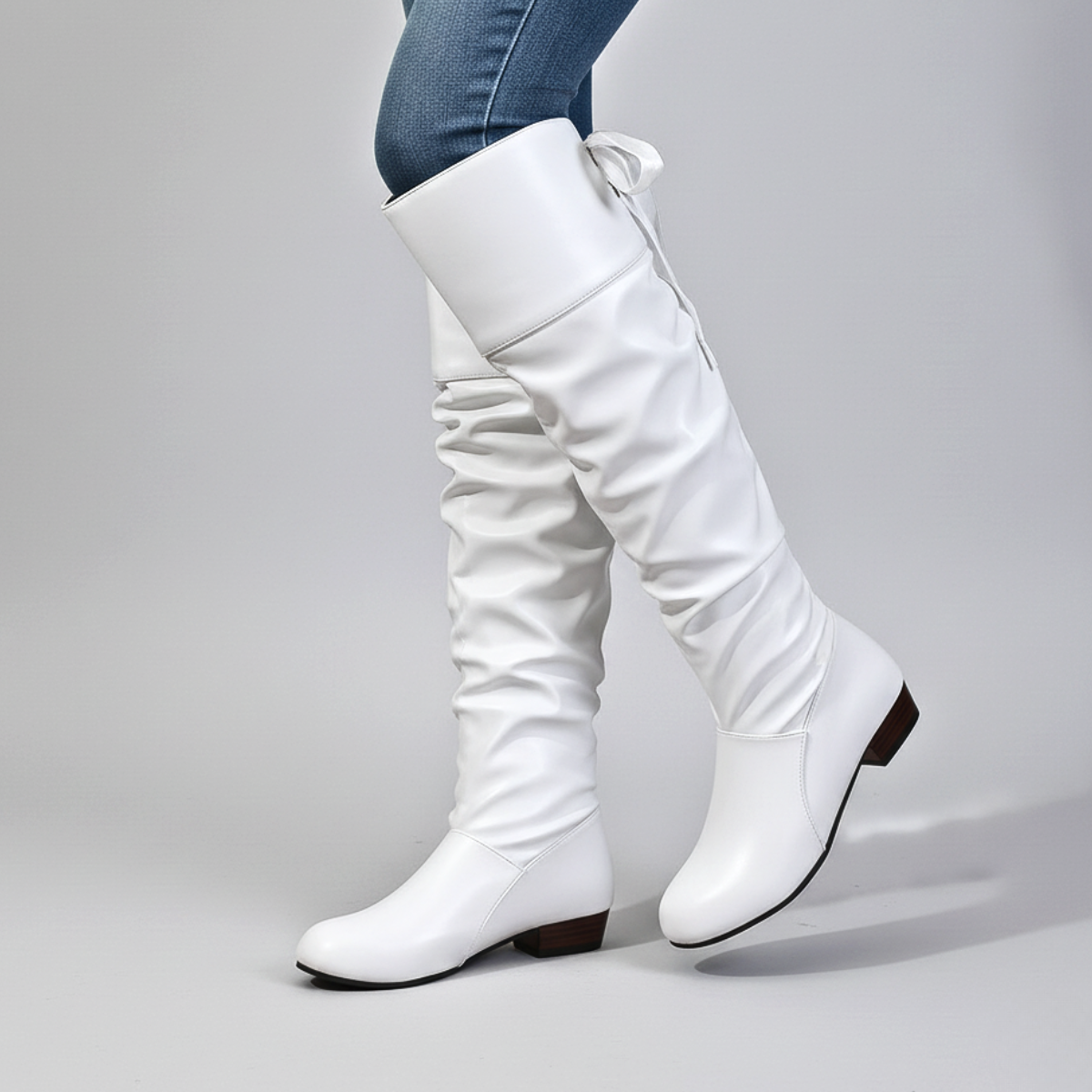 Women's Slouch Boots | Almond Toe Design 2