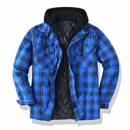 Women's Flannel Jacket | Hooded Insulated Warmth 3