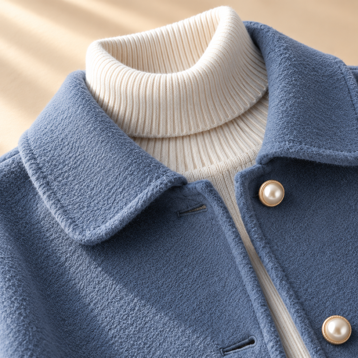 Women's Pearl Button Jacket | Warm & Lightweight 13
