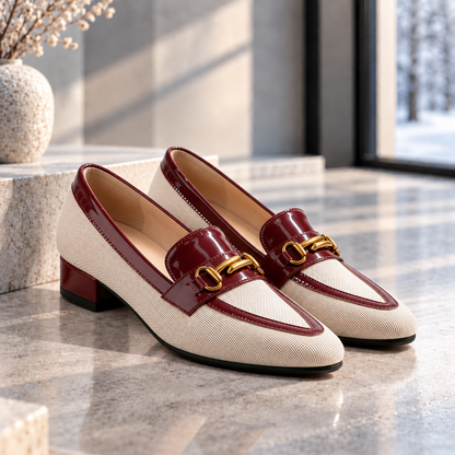 Women's Woven Loafers | Slip-On Comfort & Steady Lift 2