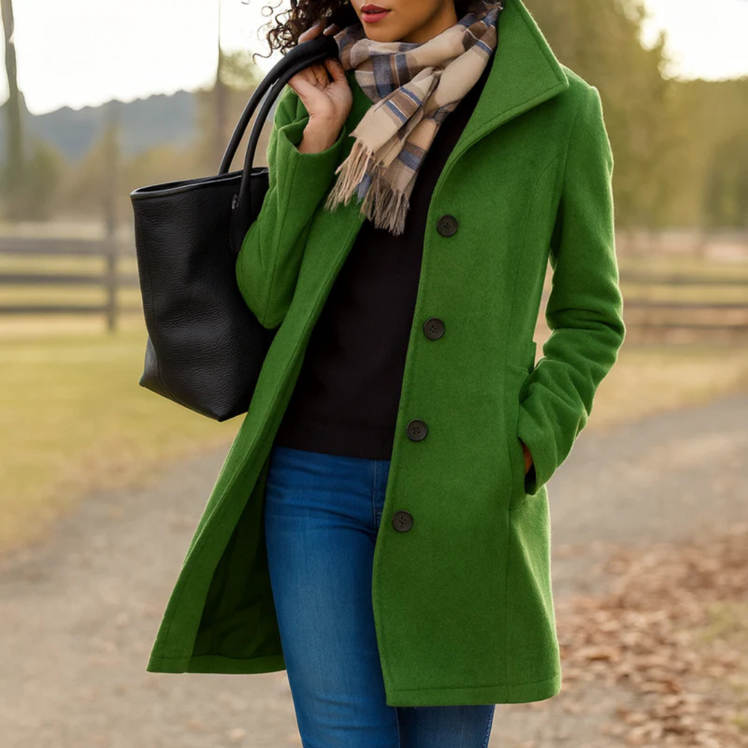 Women's Longline Coat | Warm & Smart Winter Style 4