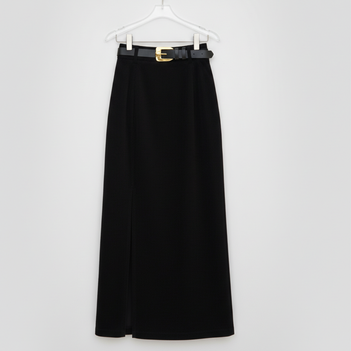 Women's Straight Skirt | Belted Waist Design 6