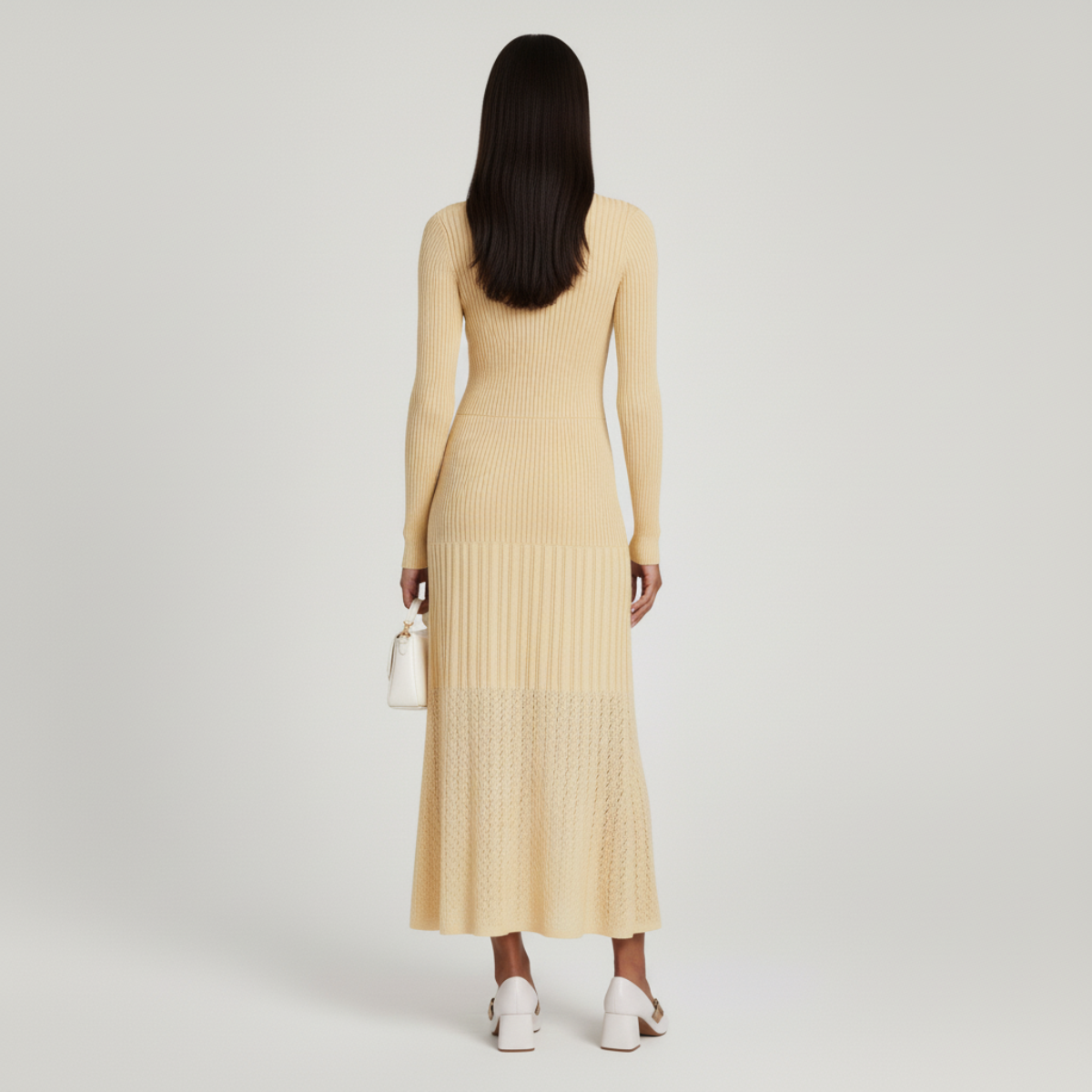 Women's Knit Dress | Collared Neckline & Flattering Fit 3